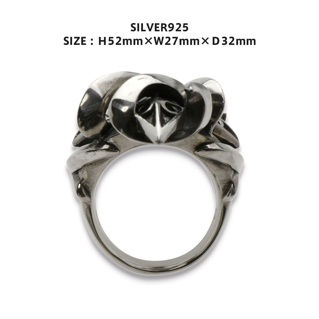 楽天市場】エムズコレクション クロス リング シルバー925 指輪 十字架