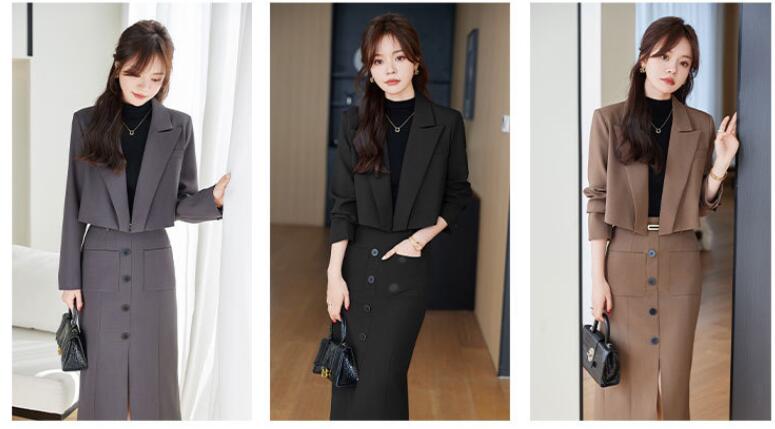 楽天市場】セットアップ スカートスーツ 長め レディース テーラード