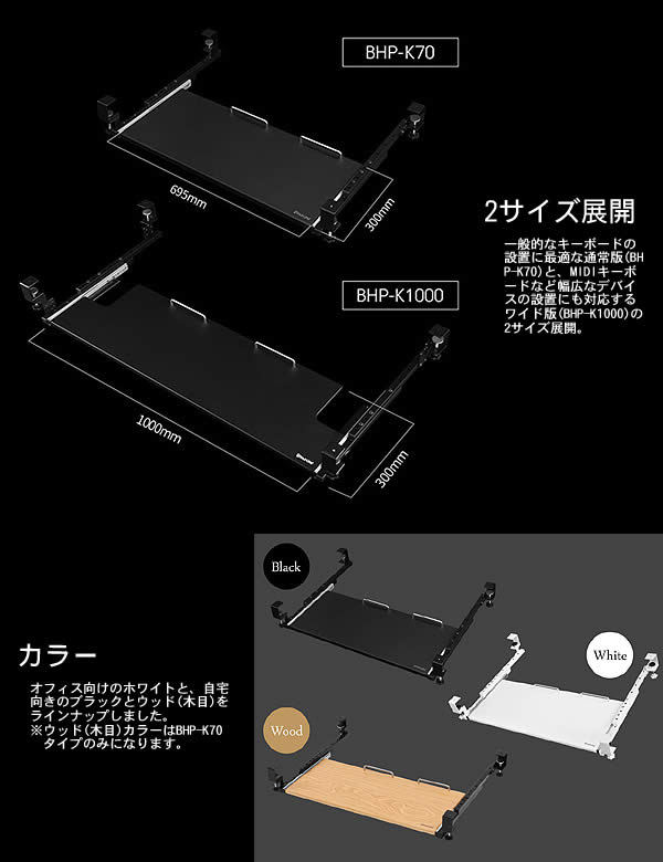 楽天市場】【送料無料・代引き不可】Bauhutte 後付けキーボード