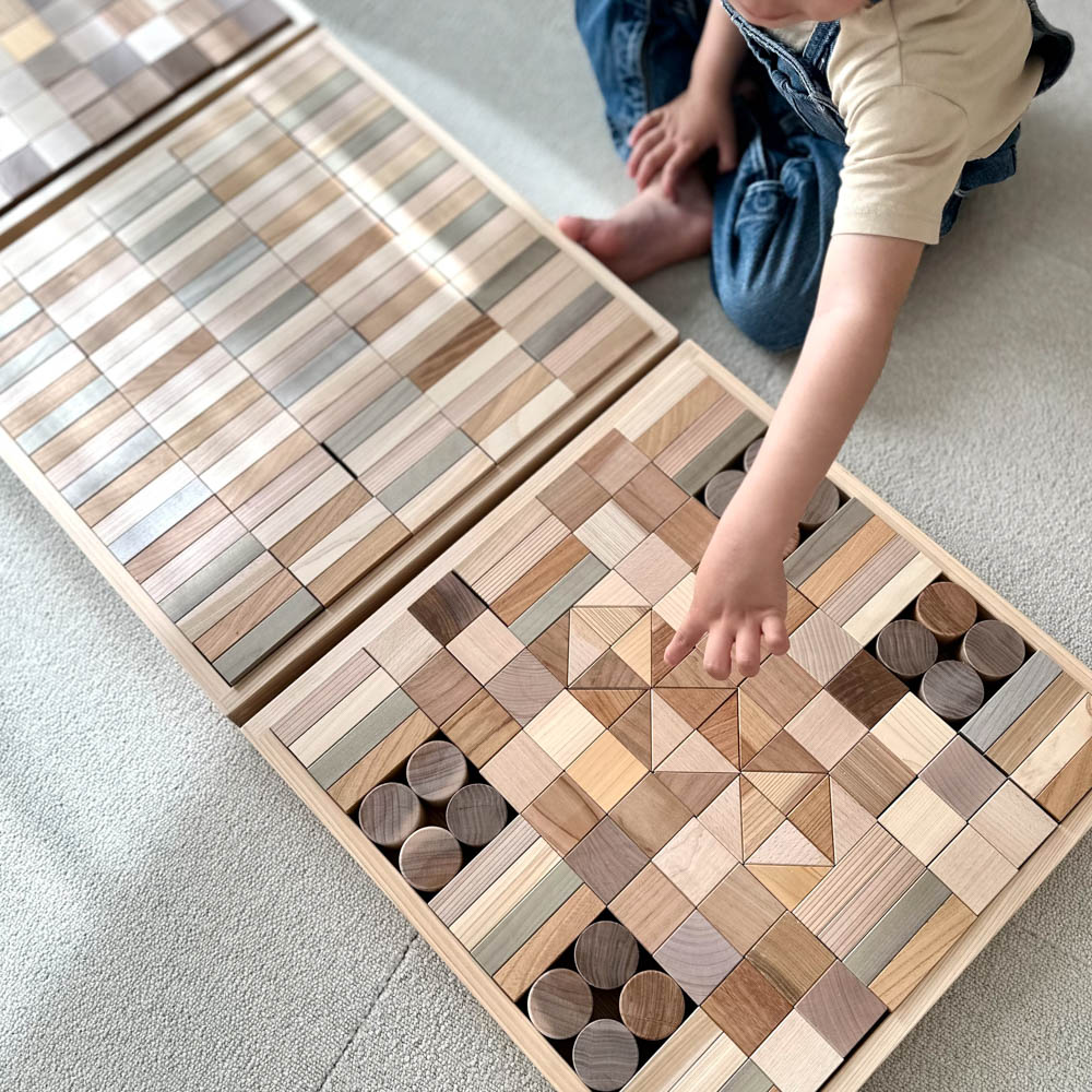 楽天市場】そだちの積み木 なかよしライブラリー 木のおもちゃ 2歳から