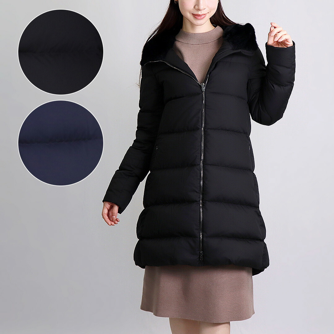 楽天市場】ヘルノ HERNO レディース ダウンコート アレンデール