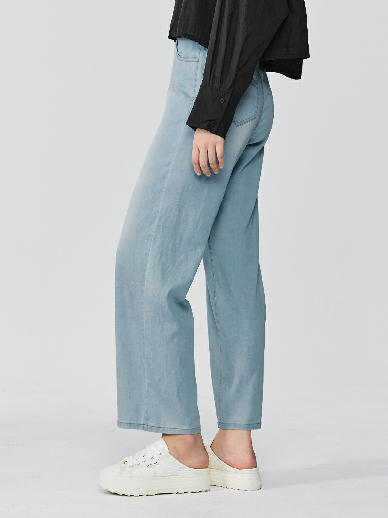 楽天市場】【OUTLET】ゼクシィミックス xexymix ワイドデニム デニム風