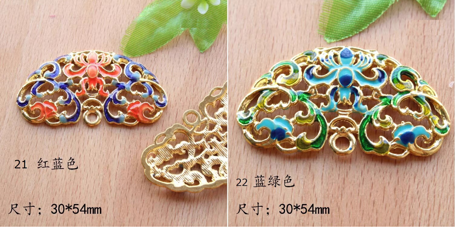 楽天市場】七宝焼きアクセサリービーズ 中国景泰藍ビーズ 中国結び