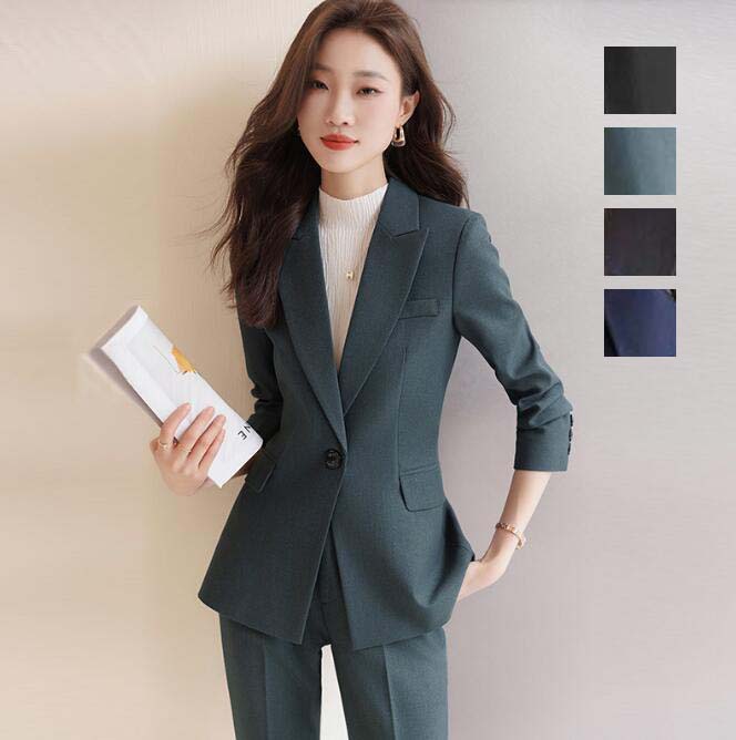 楽天市場】高品質 2点スーツセット 女性スーツ ビジネススーツ