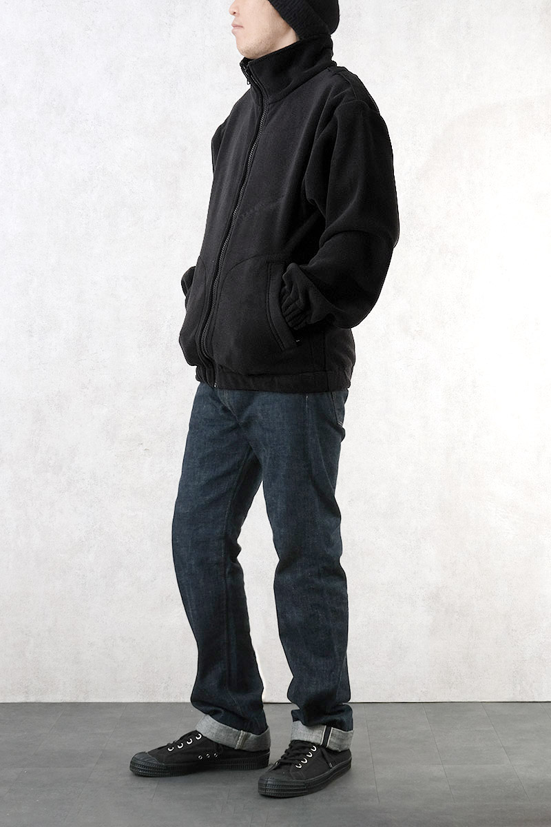 楽天市場】オランダ軍 フリースジャケット ブラック デッドストック