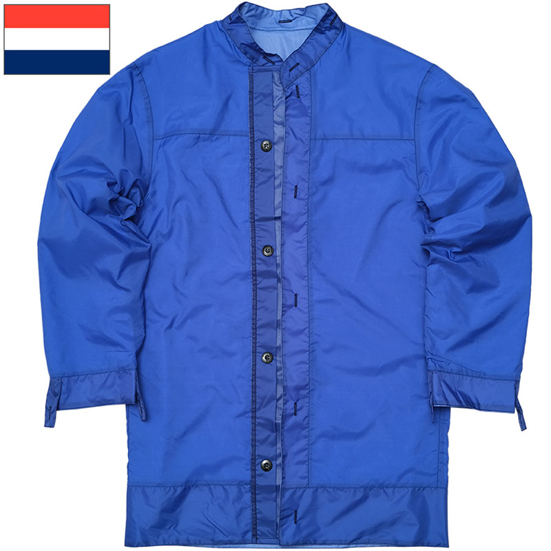 楽天市場】オランダ軍 防水ライナーコート ブルー デッドストック
