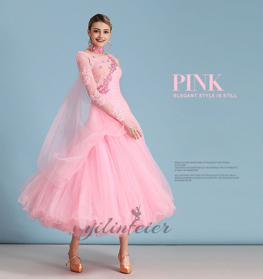 楽天市場】社交ダンスドレス 社交ダンス衣装 8色展開 単袖レース