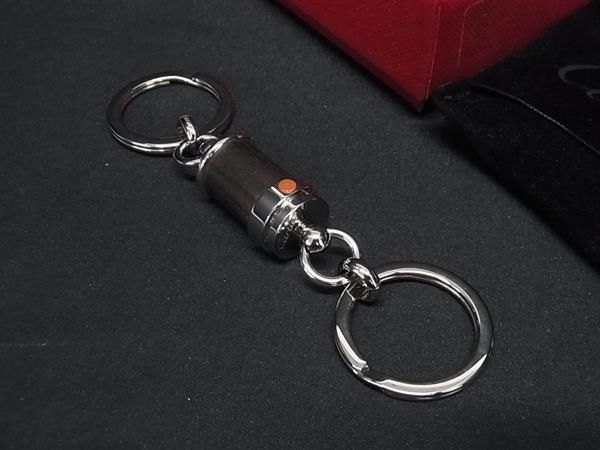 楽天市場】□新品同様□ Cartier カルティエ キーリング キーホルダー