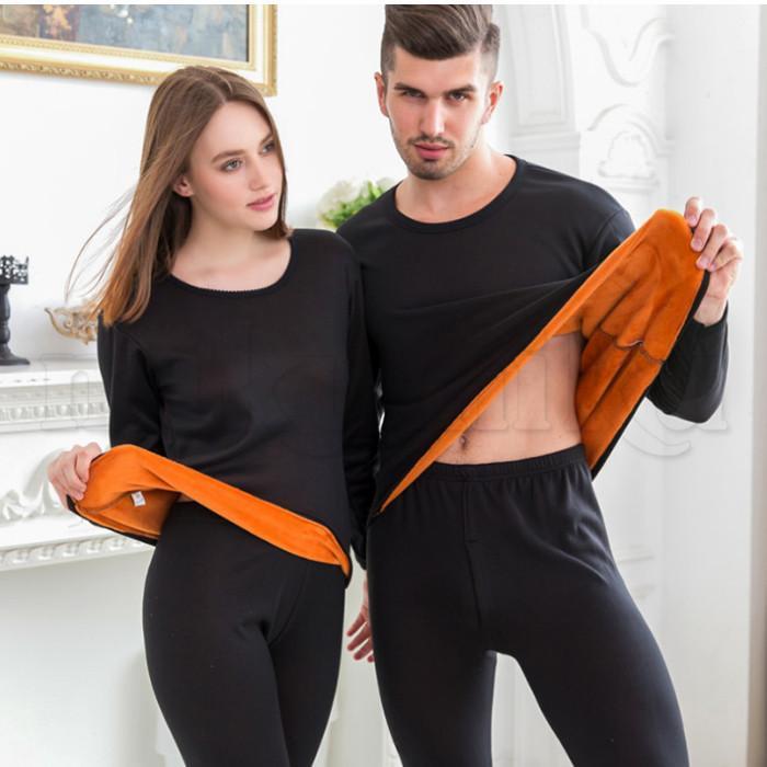 楽天市場】ヒートテック インナー 上下セット 男女兼用 防寒 裏起毛 極