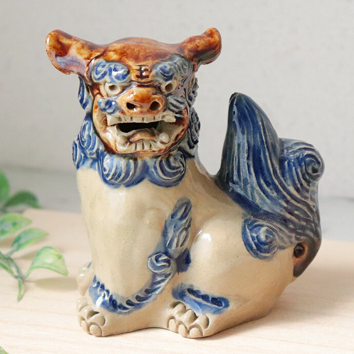 楽天市場】沖縄 壷屋焼 シーサー 阿吽 セット | 沖縄 美ら島 やちむん