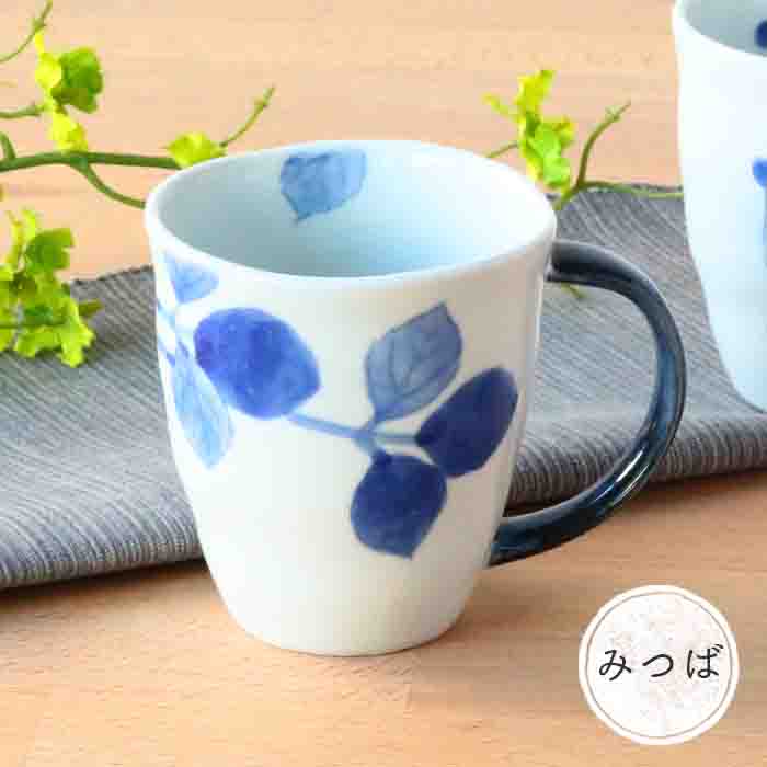 楽天市場】波佐見焼 和山窯 手描 染旬菜 マグカップ 300ml 日本製