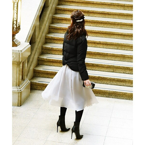 楽天市場】バックリボンショートダウンコート／ルイルエブティック