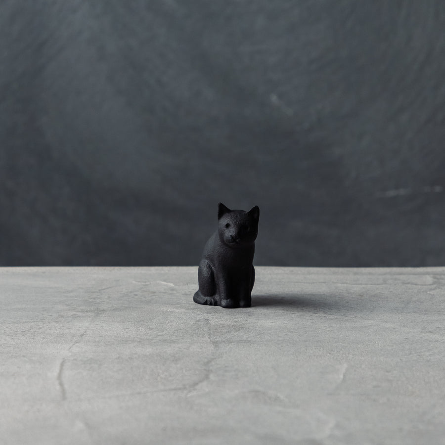 ガラス専門店｜南部鉄器｜岩鋳｜ペーパーウェイト ネコ – TSUCHI-YA