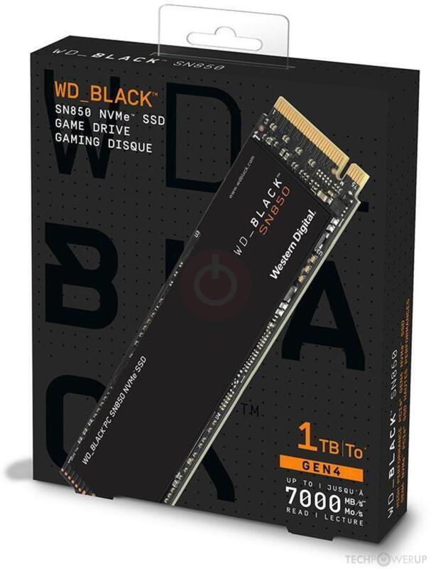 Western Digital SN850 (w/ Heatsink) 1 TB Specs | TechPowerUp SSD
