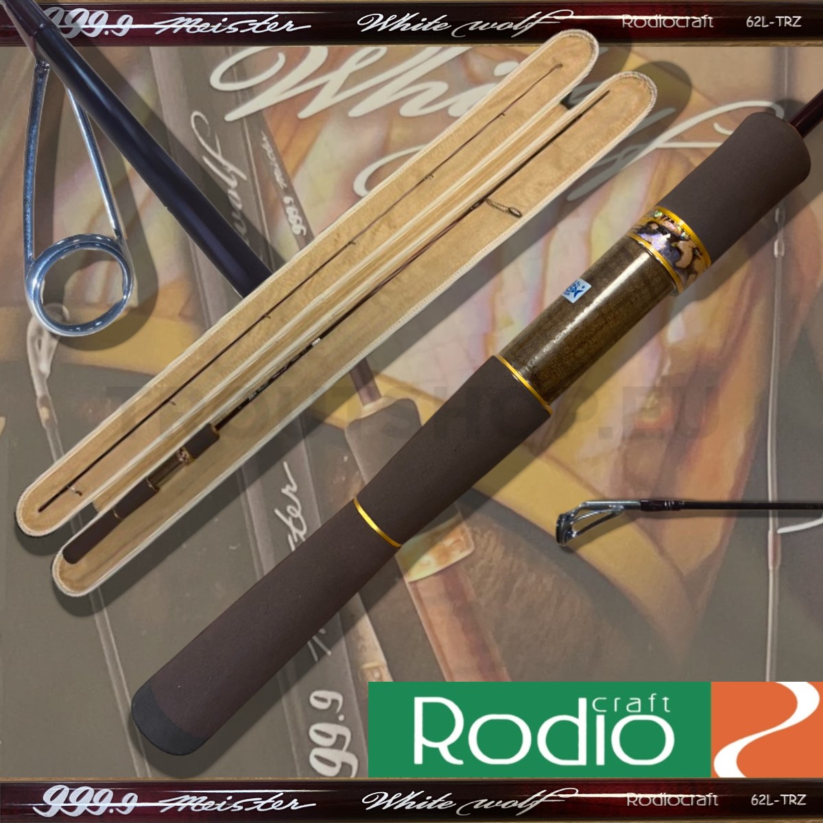Rodio Craft 999.9 Meister White Wolf 62L‑TRZ - TroutShop