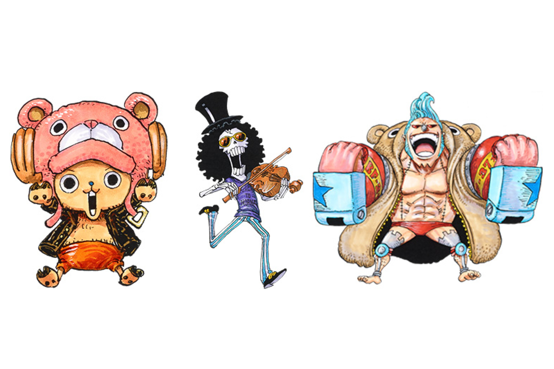 ONE PIECE熊本復興プロジェクト、「チョッパー像」「ブルック像」の