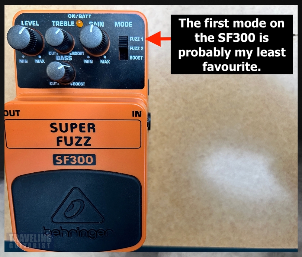 The Behringer SF300 Super Fuzz (An OWNER'S Guide & Review
