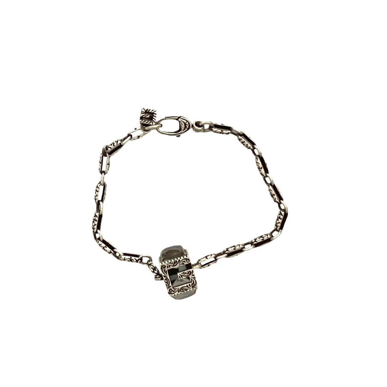 GUCCI グッチ アラベスク Gキューブ スクエア ブレスレット – Trip