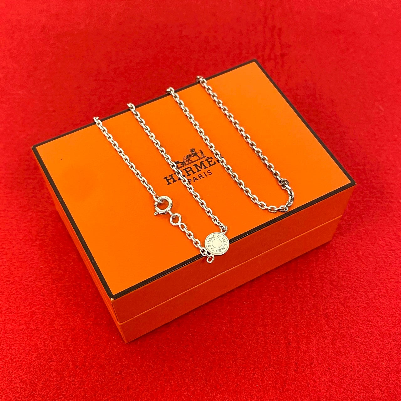 HERMES エルメス セリエ チェーン ネックレス – Trip