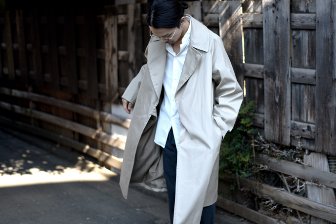 COMOLI-コットンギャバ タイロッケンコート- | twelve blog