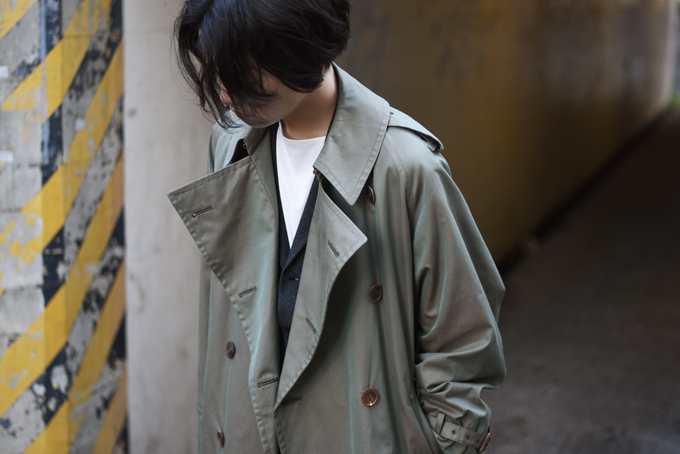 AURALEE -Finx Chambray Trench Coat- | twelve blog