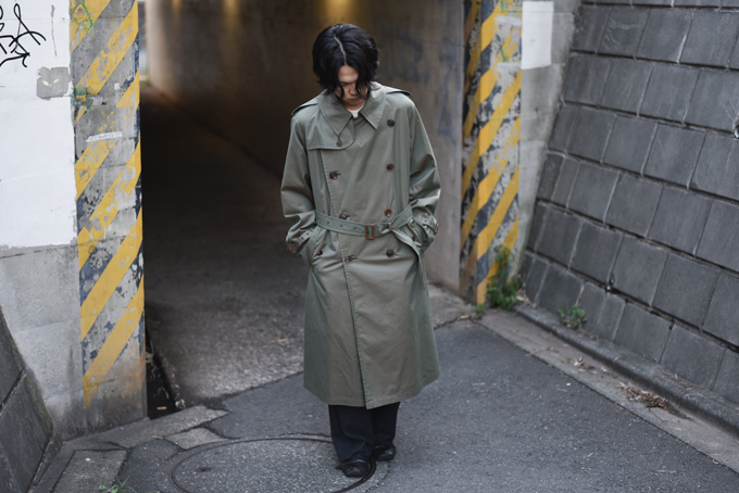 AURALEE -Finx Chambray Trench Coat- | twelve blog