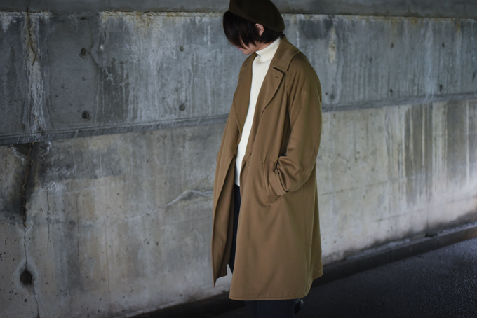 COMOLI -Wool Padding Tielocken Coat- | twelve blog