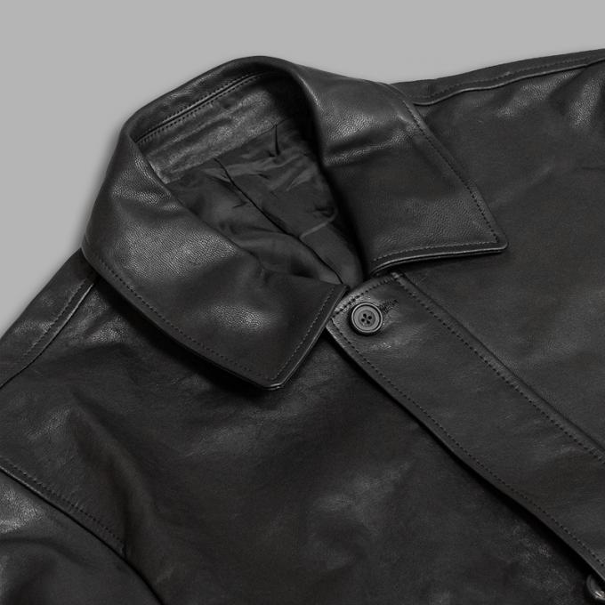 ssstein / Leather Zip Jacket | twelve