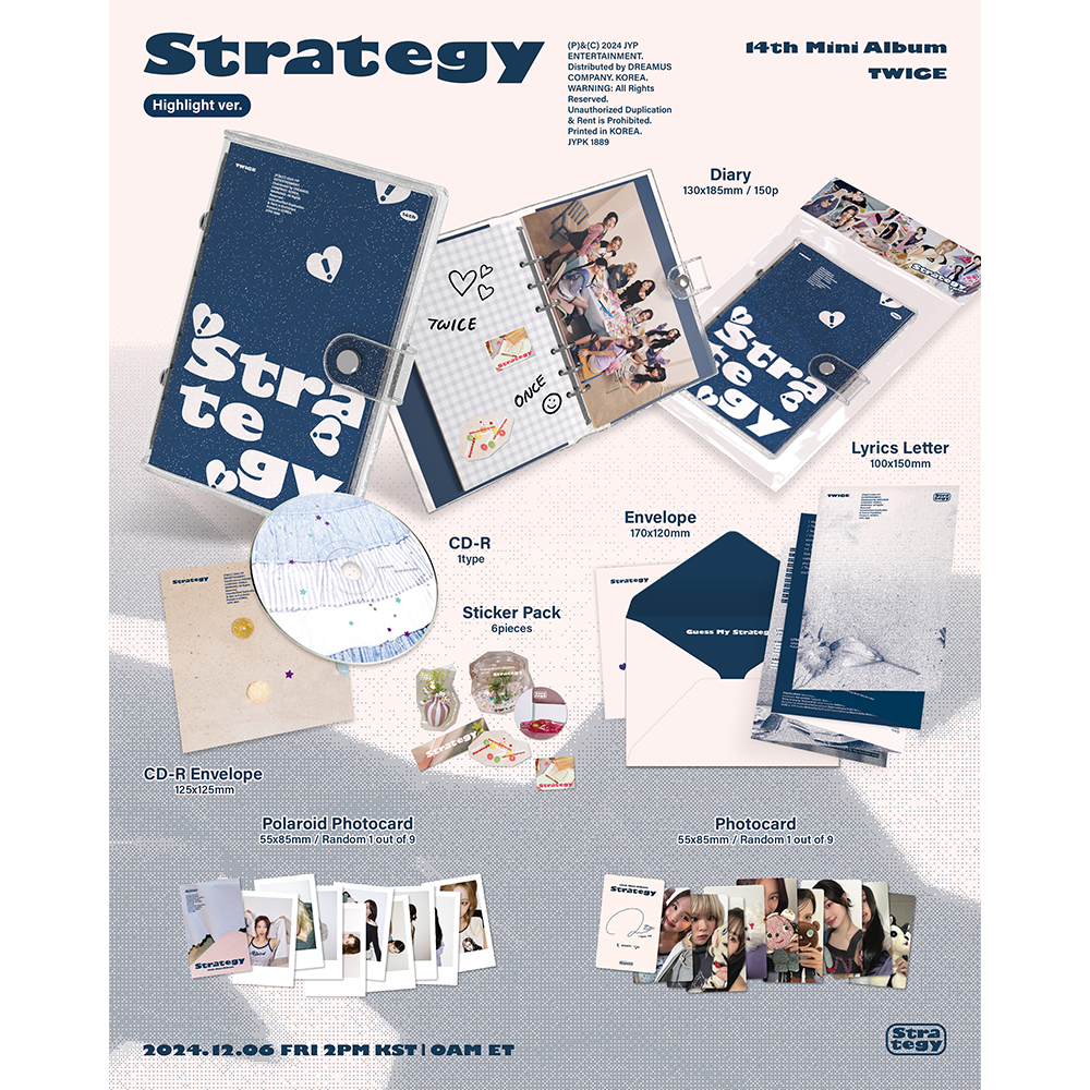 STRATEGY (Highlight ver.) - Twice Official Store