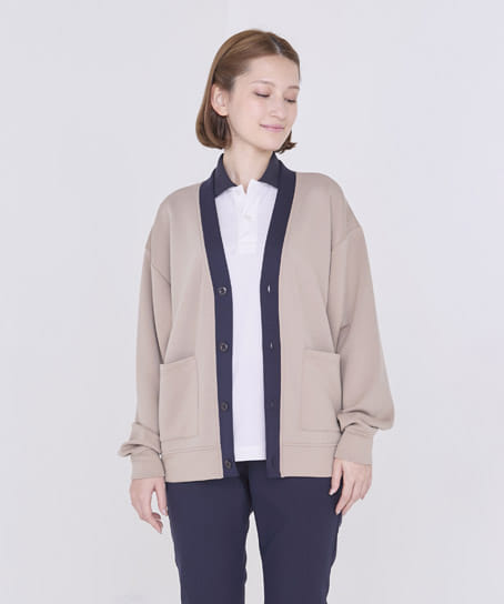 Uniform BEANS Circus】全2色・ユニセックスカーディガン （ストレッチ