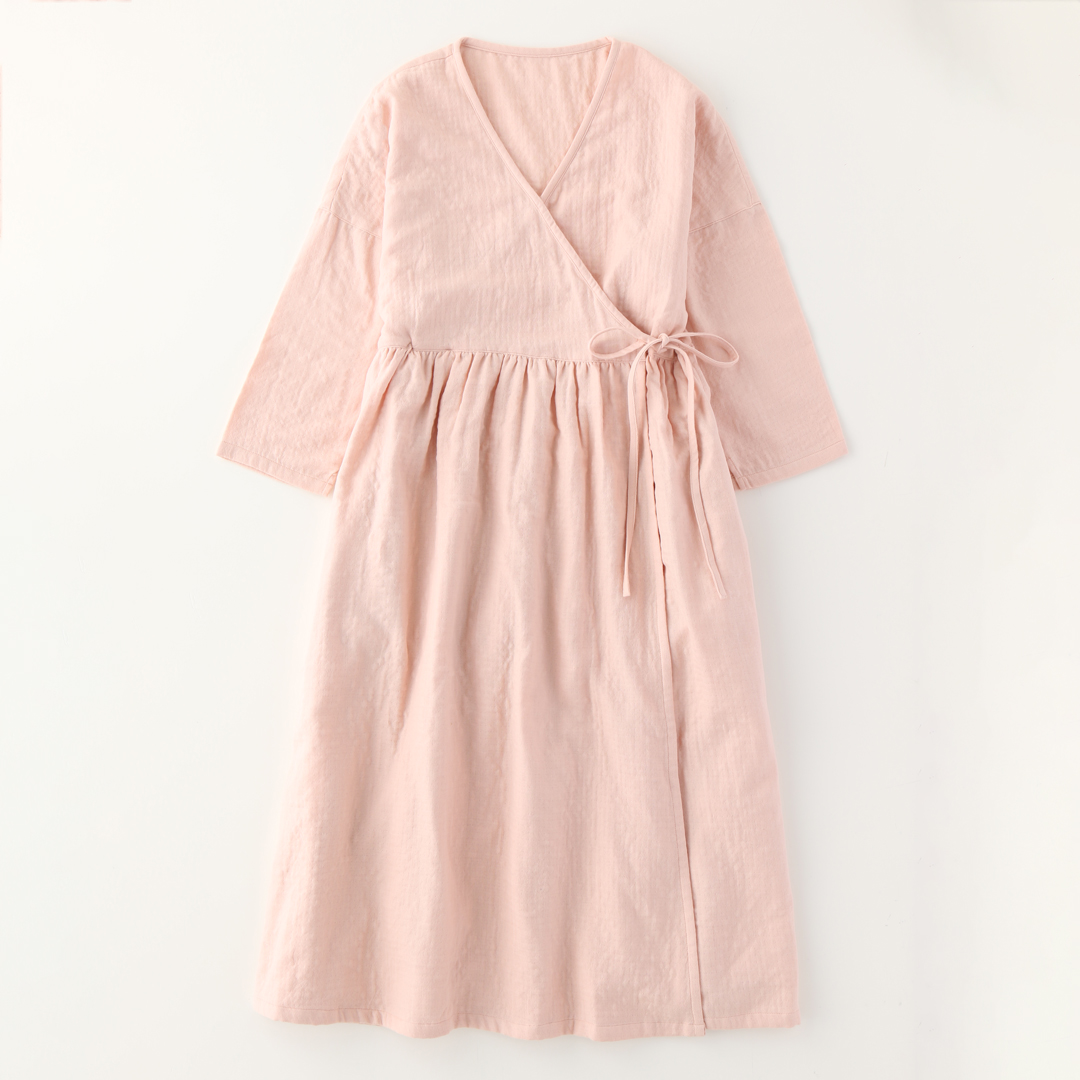 マシュマロガーゼカシュクールワンピース（RTS25271）-UCHINO-women