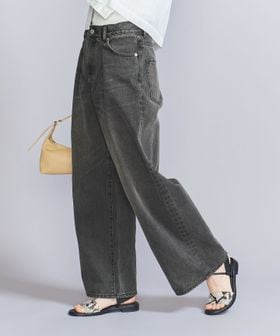 フロントタック デニムパンツ