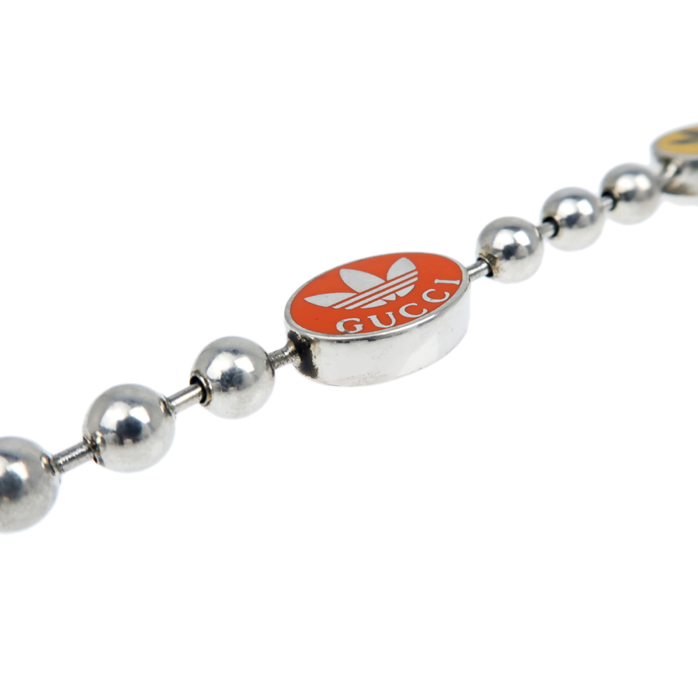 名東】【GUCCI】グッチ アディダス コラボ ブレスレット トレフォイル