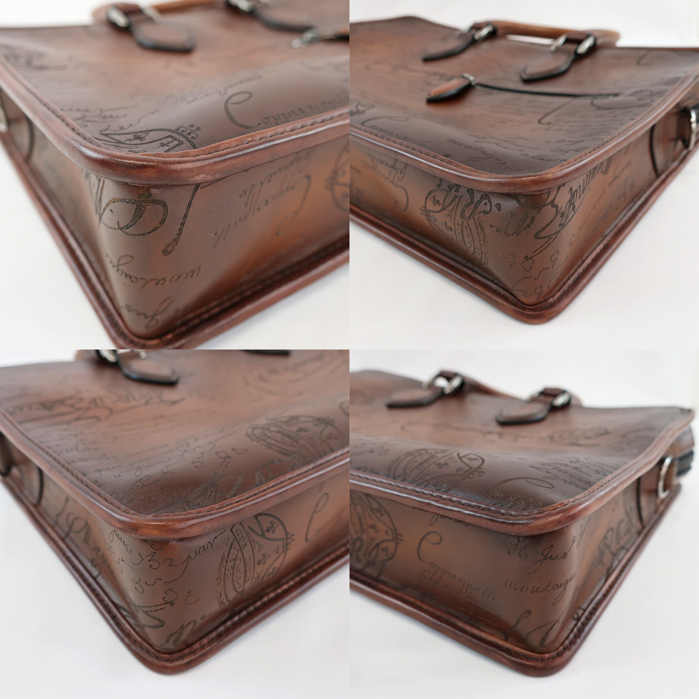 天白】【BERLUTI】ベルルッティ ブリーフケース アンジュール 2WAY