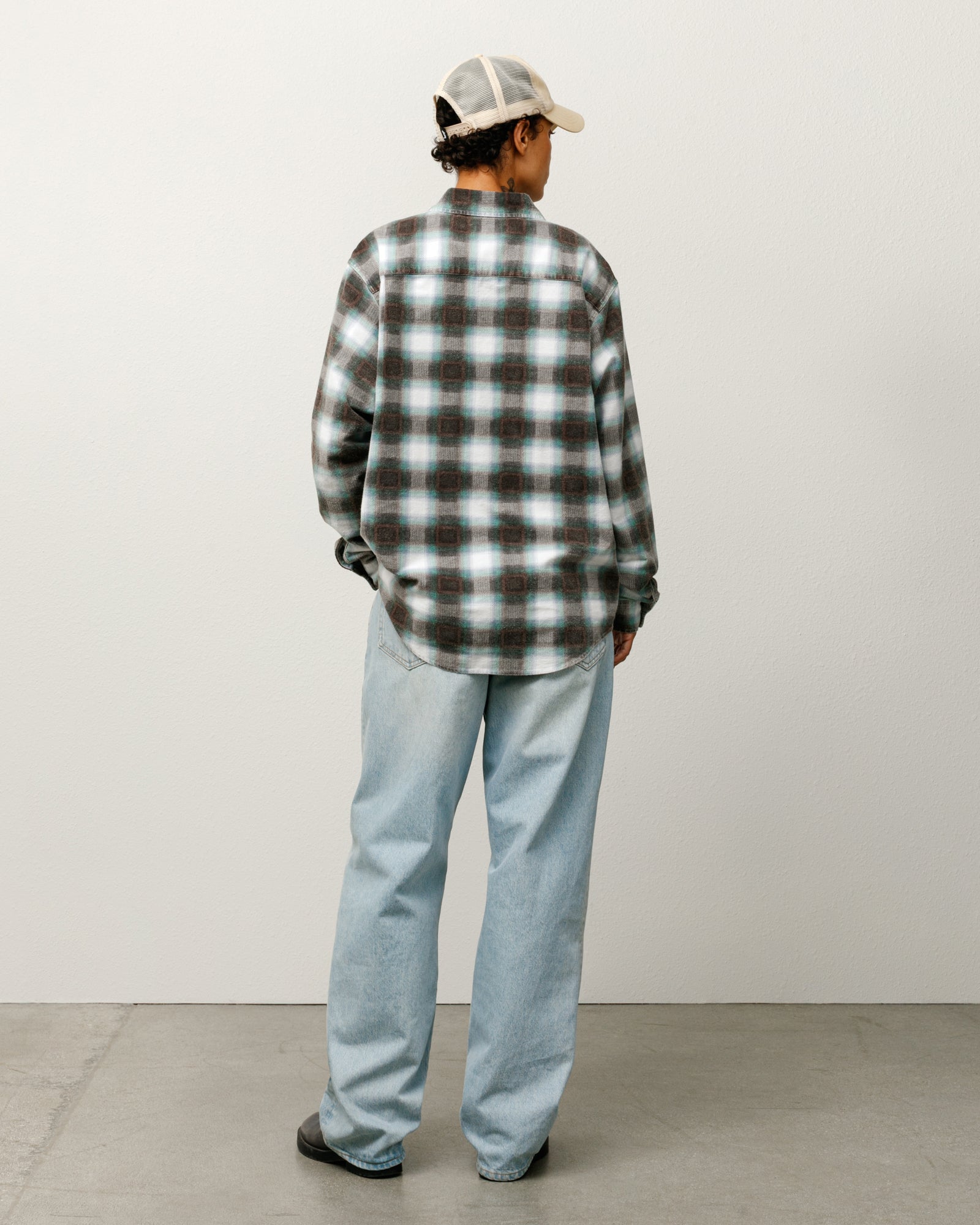 June Plaid Shirt – Bone | Tops & Shirts | Stüssy UK