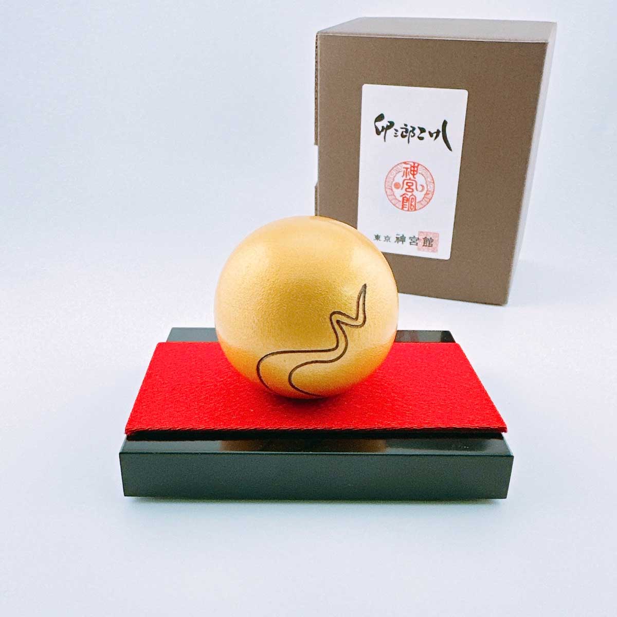 ゆらころ へび(金）神宮館おみくじ付｜卯三郎こけし公式オンラインストア