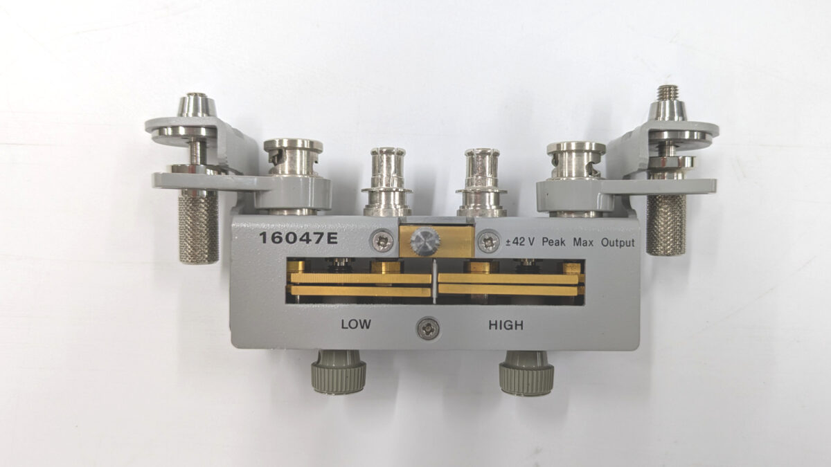 16047E テストフィクスチャ(TEST FIXTURE) キーサイト(Agilent・HP