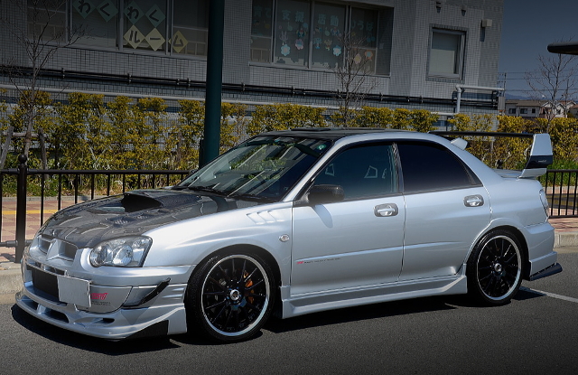 PLEASUREレーシング製作!EJ20改2.2LエンジンGT2835タービン!GDB型