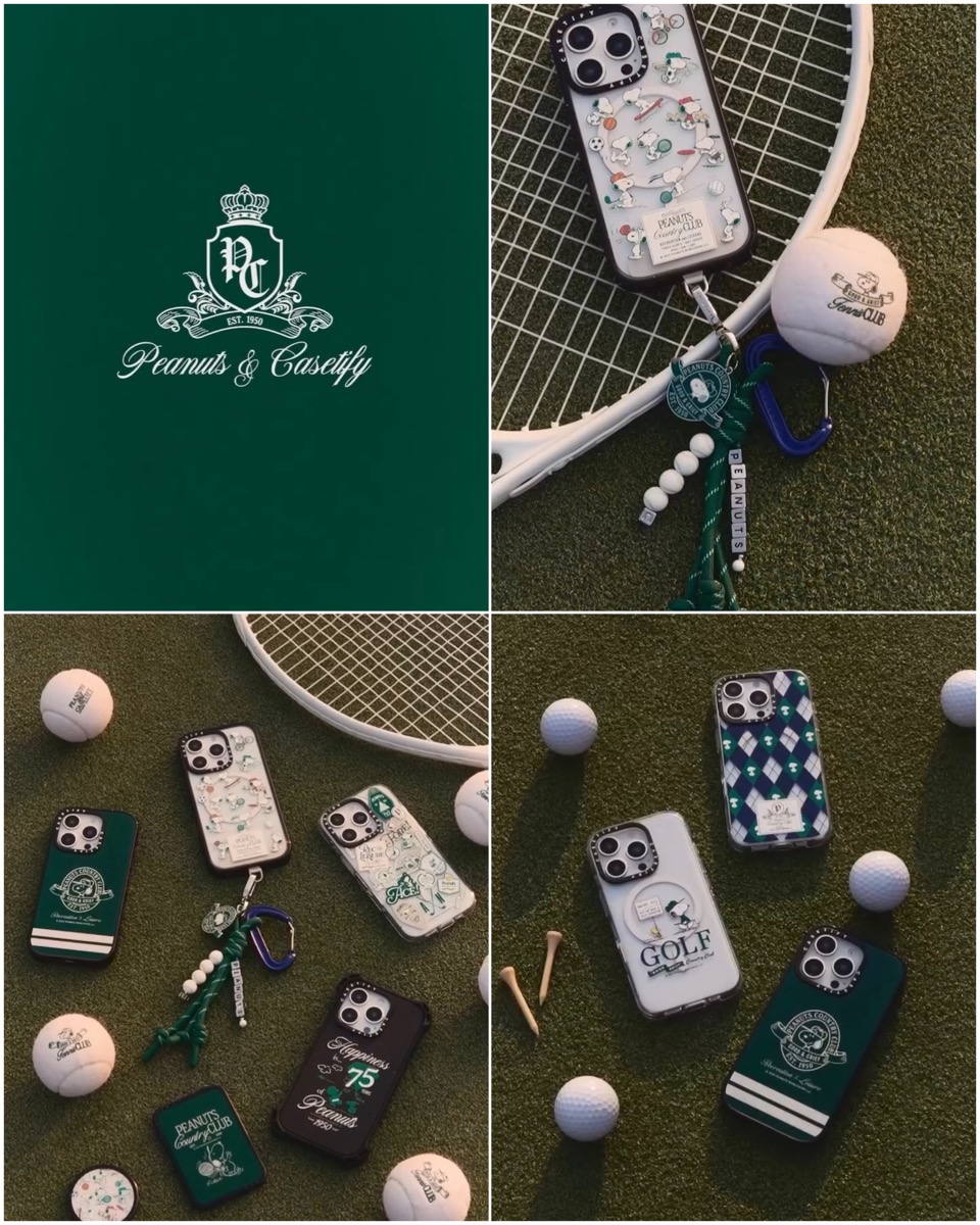 CASETiFY x Peanuts 75周年記念コラボコレクションが国内5月30日より
