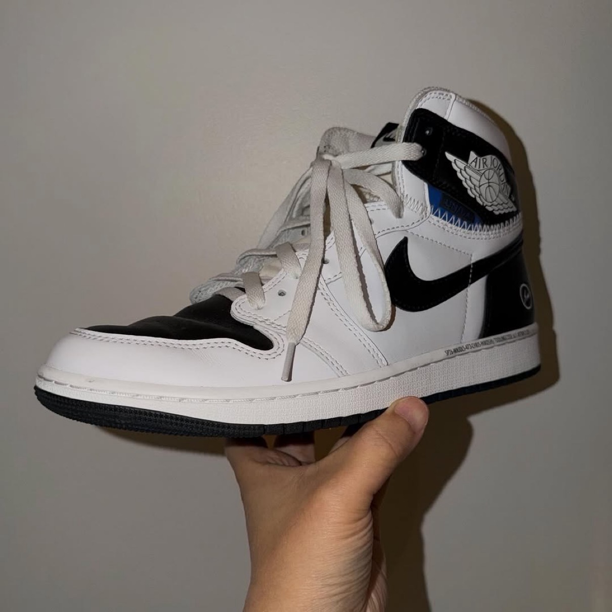FRAGMENT x UNION x Nike Air Jordan 1 Retro High OG SP “White Black