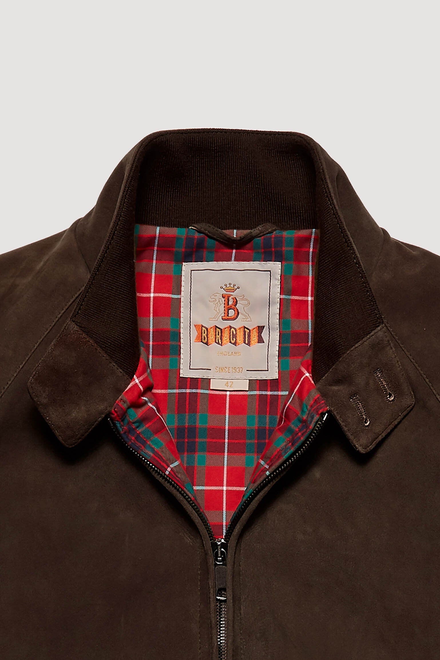 G9 Italian Winter Suede Chocolate | Baracuta