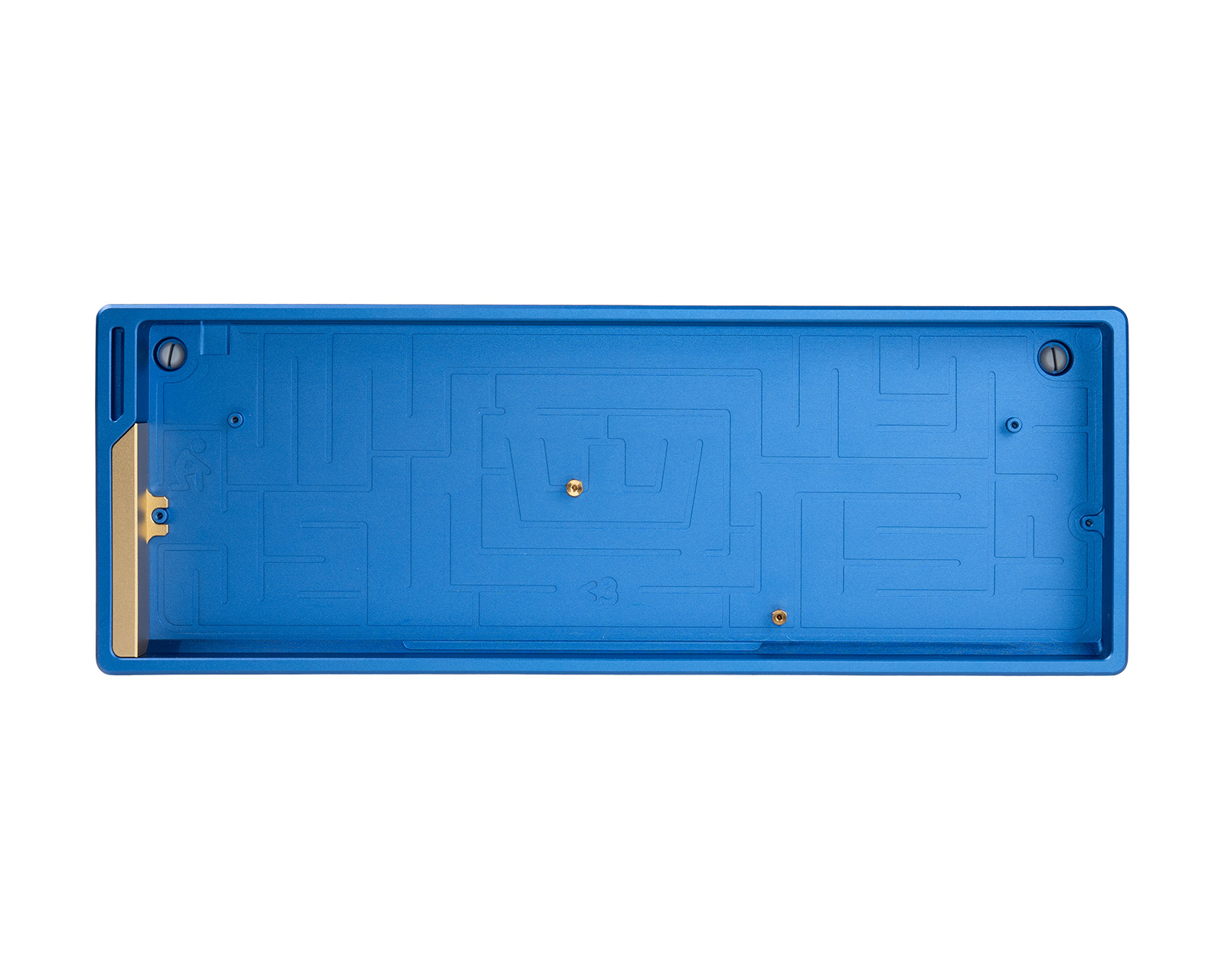 Wooting Alumaze60 - 60% Universal Aluminium Case - Ocean Blue - us