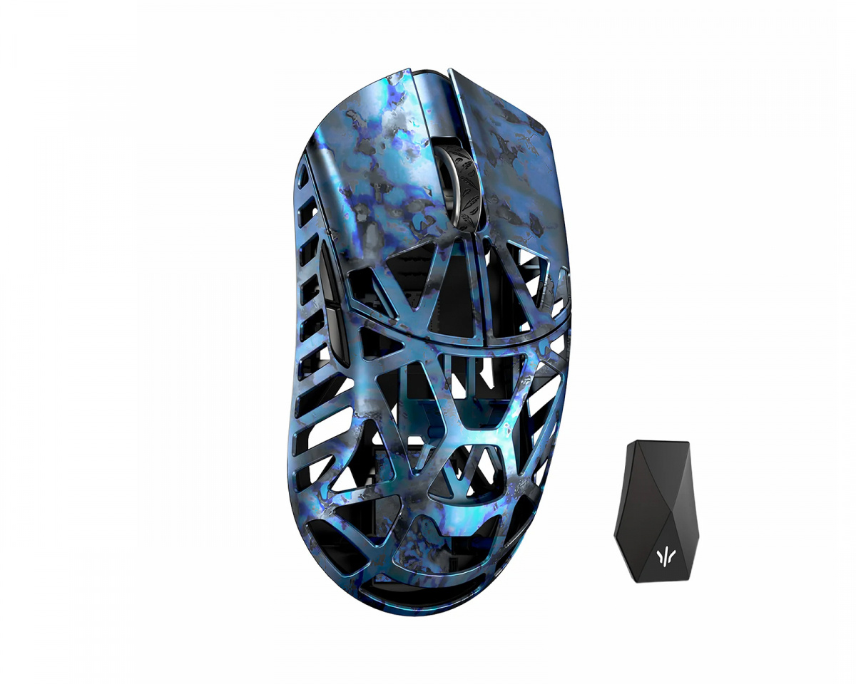 WLMouse Beast X Max - Tempered [Omron Opticals] - Side Slits - us