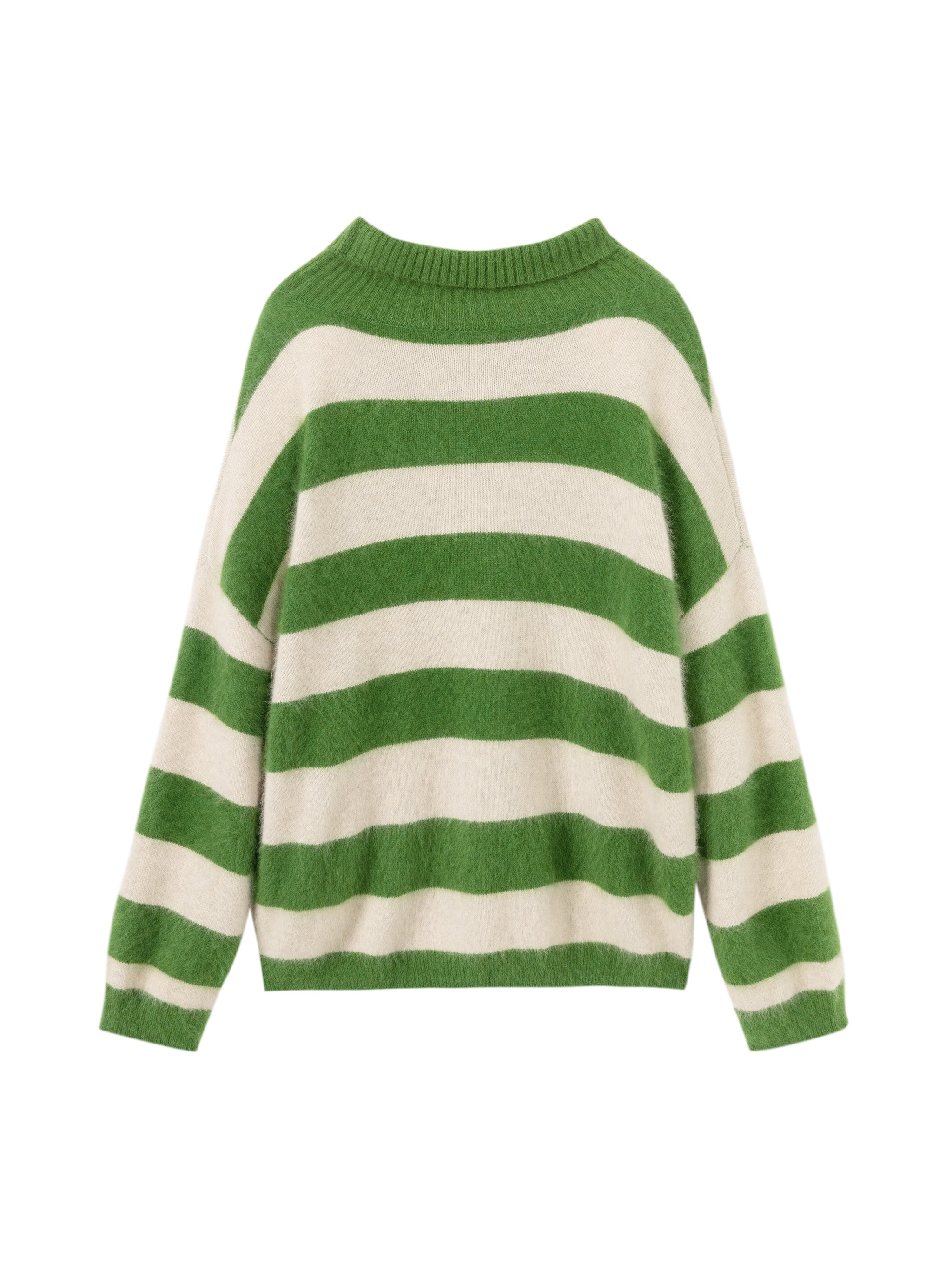 緑と白のストライプのセーター – Urlazh New York