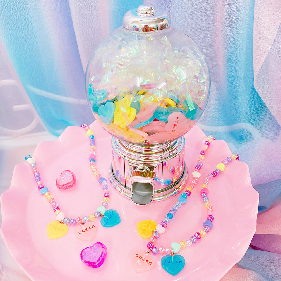 minacute公式】ドリームハート キャンディネックレス – Utopia