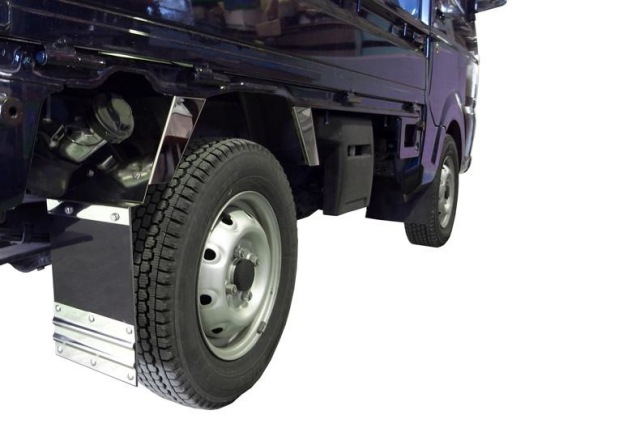 ステンレス 軽トラ用リヤ泥除けアシストステー（L/R） キャリー