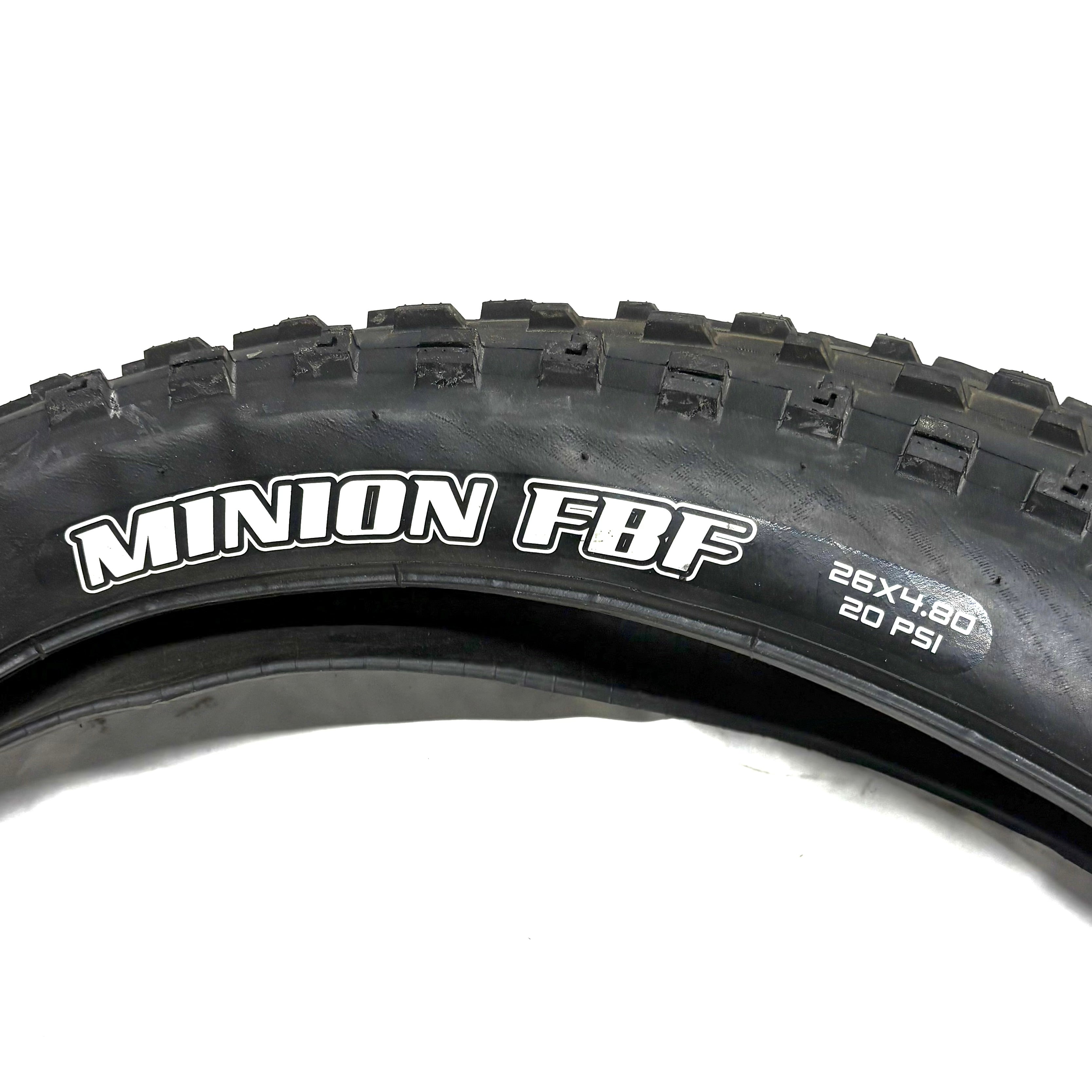 Tire Maxxis Minion FBF 26x4.8 Inch – Vamoose Electric Cycle Ltd.