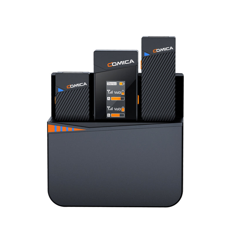 COMICA Vimo C3 ワイヤレスマイク ノイズキャンセリング 充電ケース