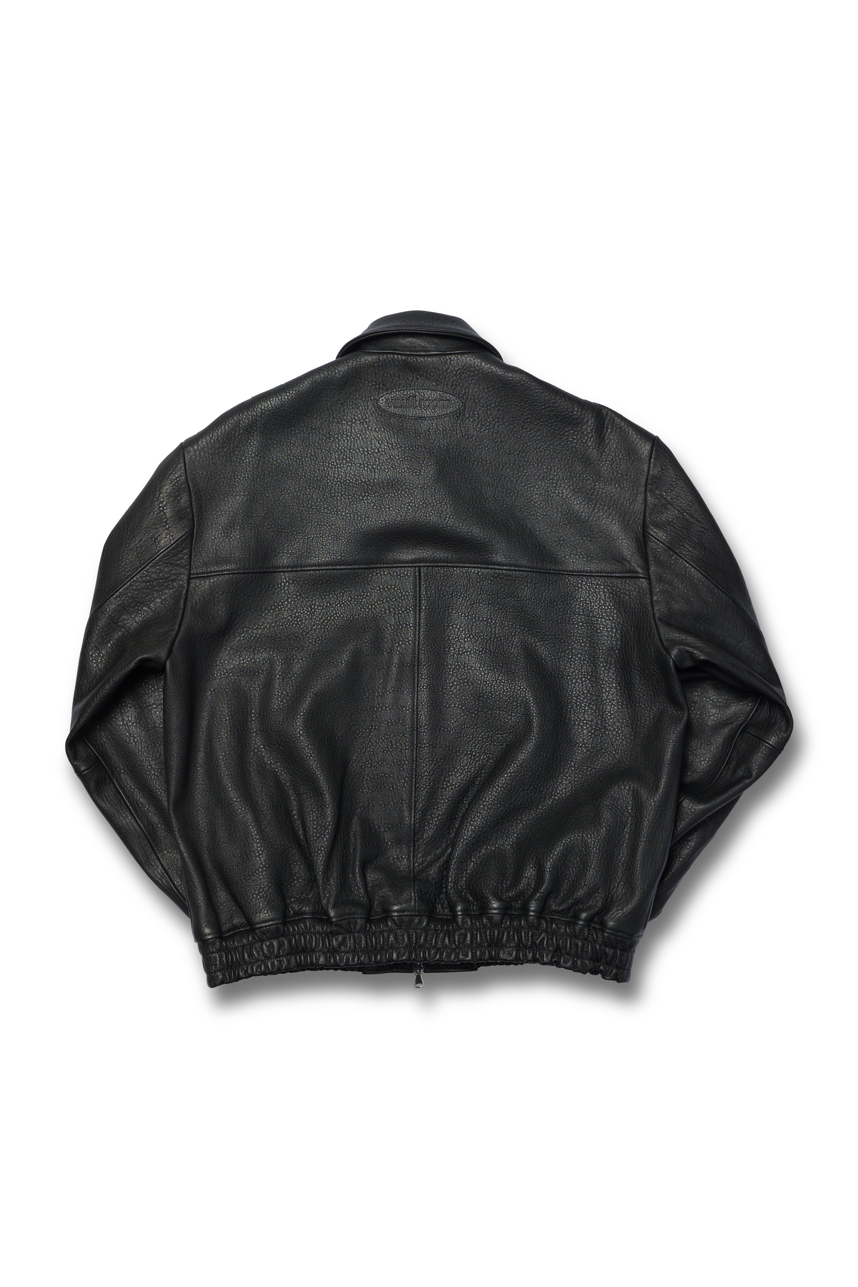 VAULTROOM LEATHER ZIP BLOUSON
