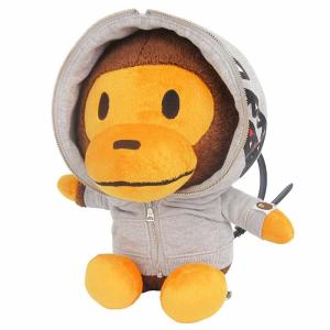 BABY MILO ぬいぐるみ リュック シャーク グレー（2024/12/09買取